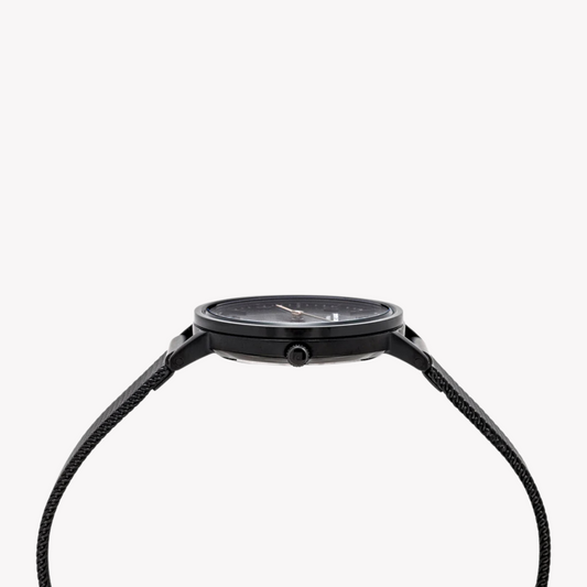 Pierre Cardin Women's Black Stainless Steel Watch, Black Dial | Pc902662f12