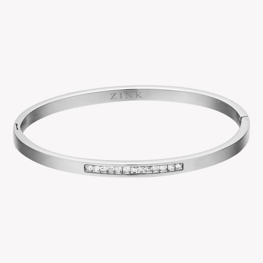 Zink Women's Silver Stainless Steel Bracelet | Zfbr002ss