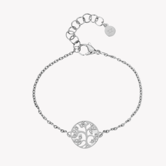 Zink Women's Silver Stainless Steel Bracelet | Zfbr010ss