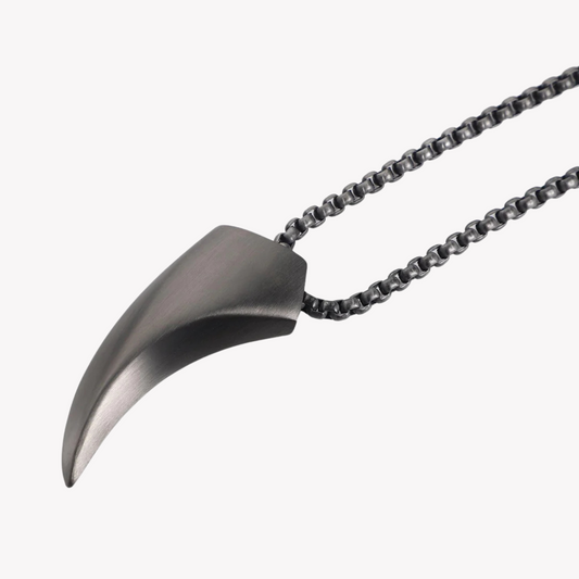 Zink Men's Black Stainless Steel Necklace | Zjpd006sp-Pg