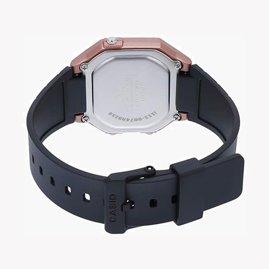 CASIO W-217HM-5AV BOLD SPIRIT - SPORTY ROSE GOLD DIGITAL WATCH WITH BLACK BAND-i-Watch-2