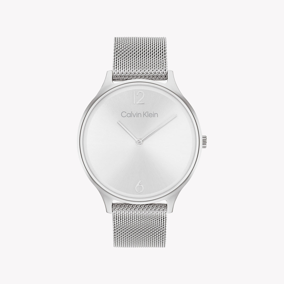 CK CALVIN KLEIN MODERN ELEGANCE - SILVER STAINLESS WOMEN'S WATCH with Sleek Dial & Versatile Style