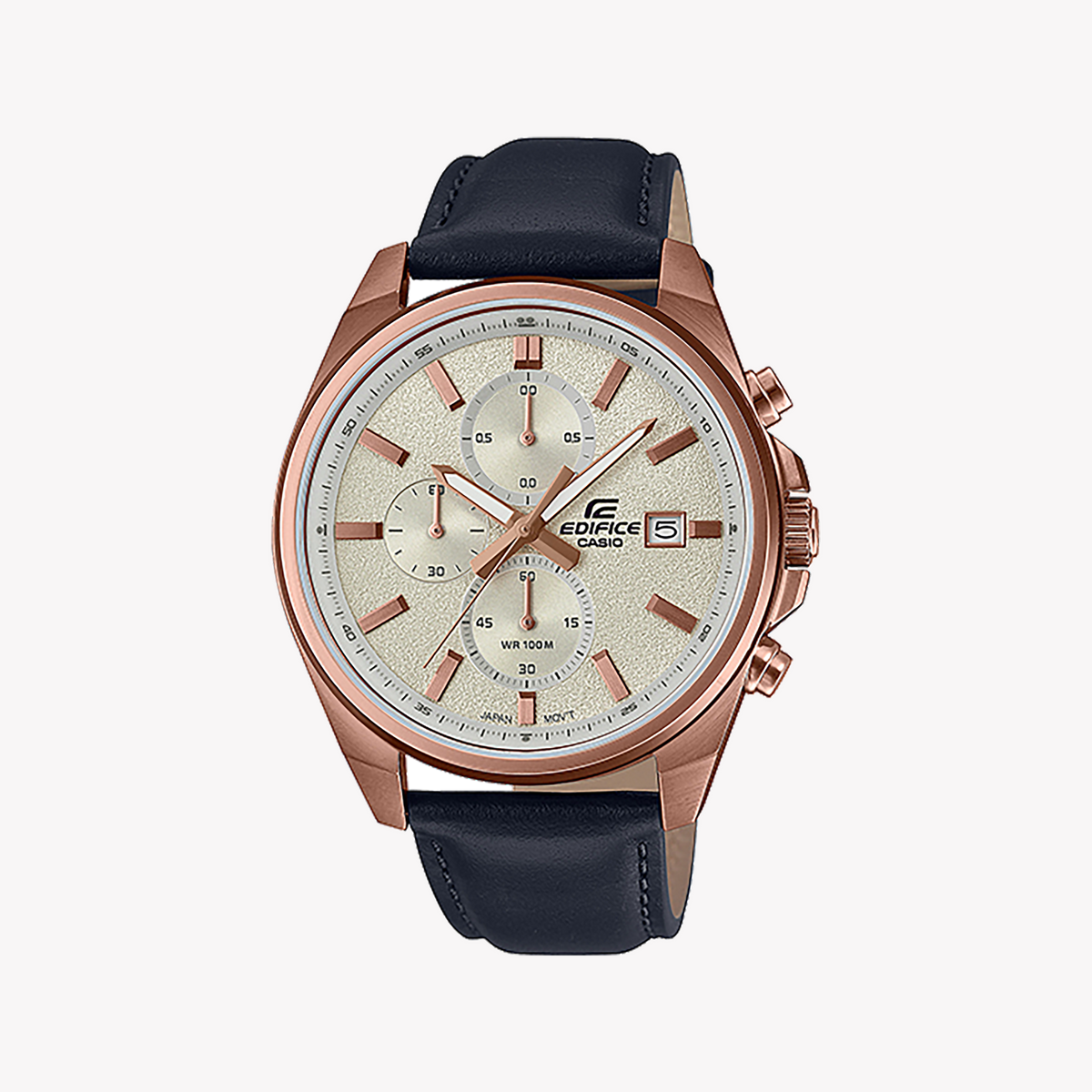 CASIO EDIFICE EFV-610CL-7AVUDF - SPORTY ELEGANCE MEN'S WATCH WITH ROSE GOLD FINISH