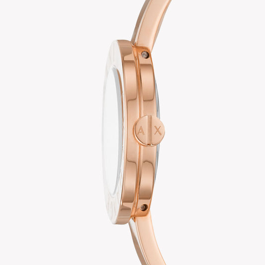 ARMANI EXCHANGE AX5905 ROSE GOLD ELEGANCE - WOMEN'S TIMEPIECE FOR MODERN SOPHISTICATION-i-Watch-2