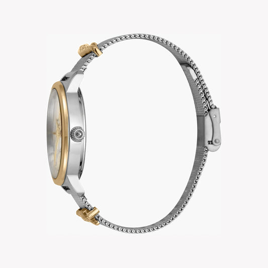 JUST CAVALLI Women's Watch with Silver Stainless Steel Case and Silver Stainless Steel Band-i-Watch-2