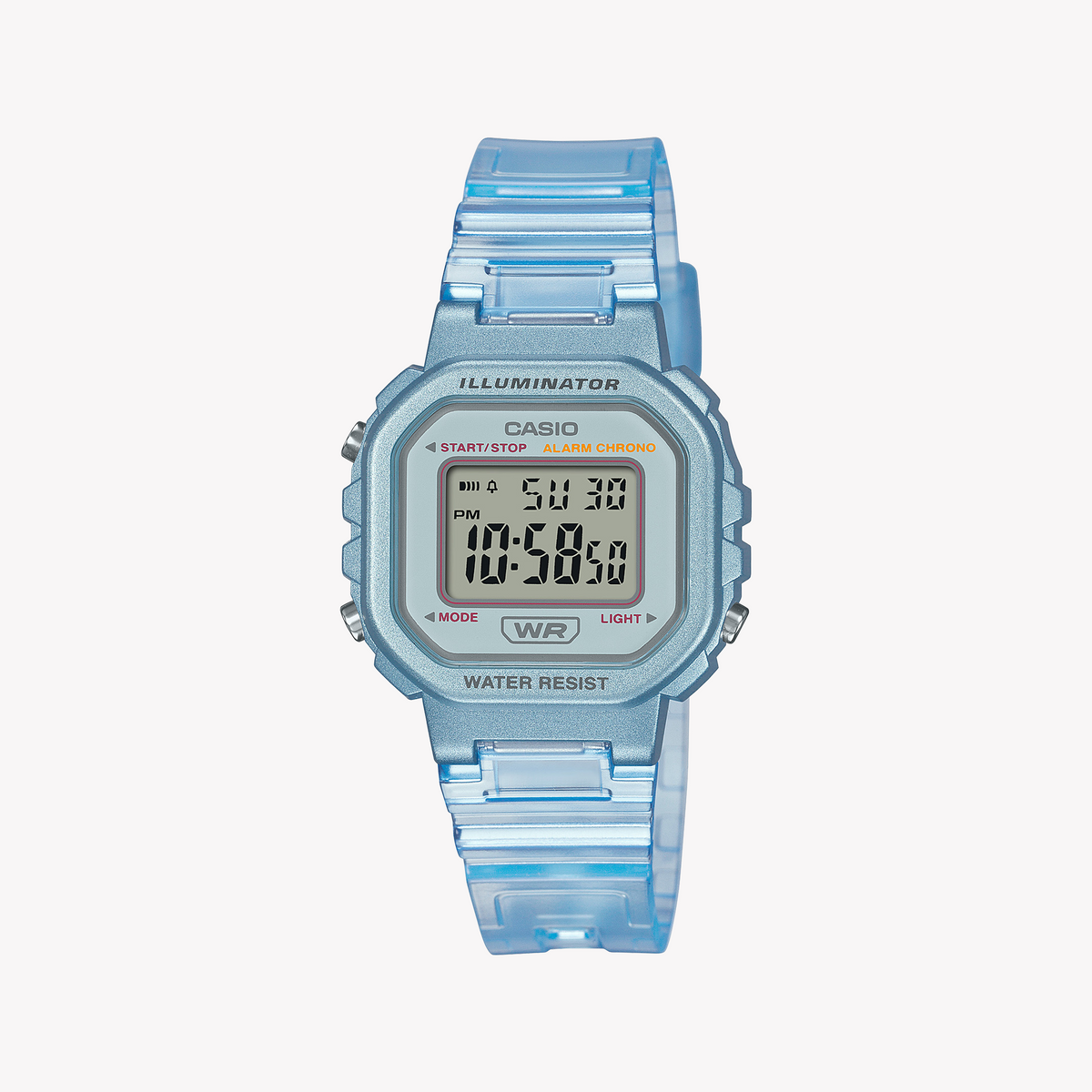 CASIO LA-20WHS-2ADF DYNAMIC CHIC - VIBRANT BLUE UNISEX DIGITAL TIMEPIECE