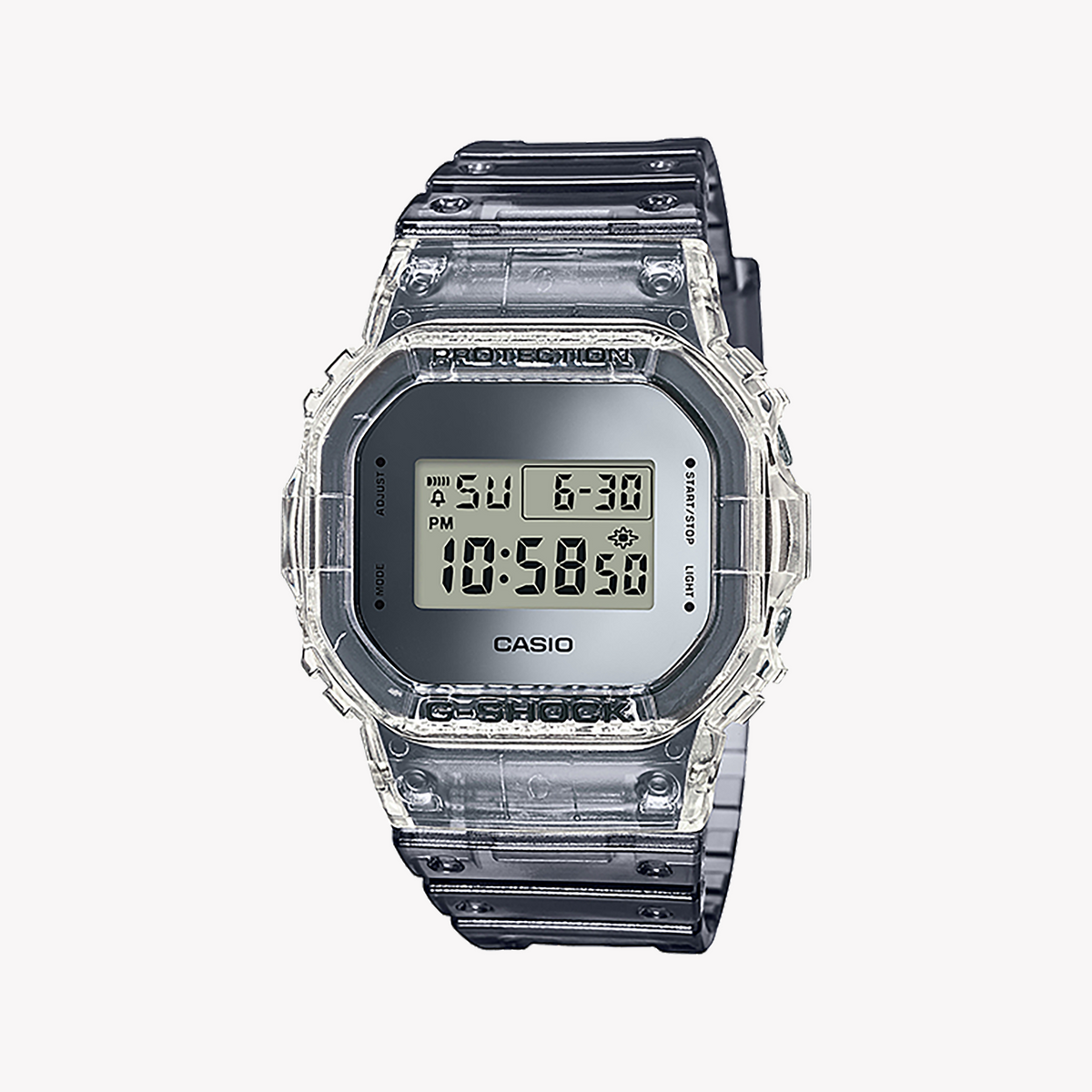 CASIO G-SHOCK DW-5600SK-1DR - ADVENTURE-READY SILVER TIMEPIECE FOR MEN