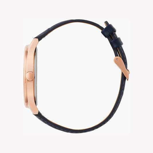 CITIZEN BH5003-00L - ROSEGOLD ELEGANCE: Men's Sophisticated Blue Dial Watch with Premium Calf Leather Band-i-Watch-2