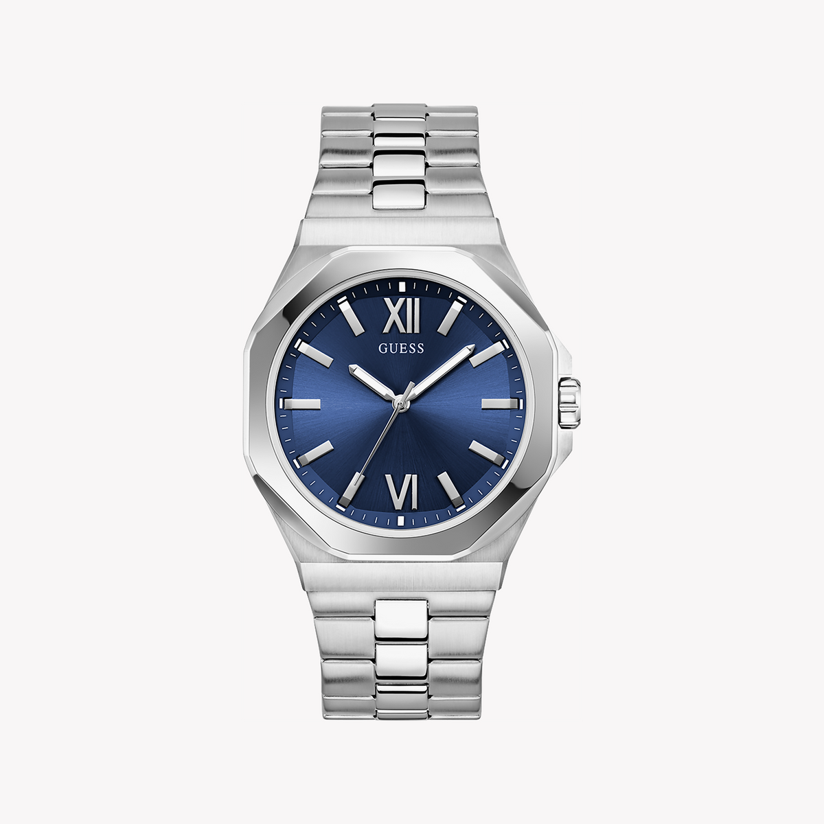 GUESS GW0849G1: Bold Sophistication in Stainless Steel Watch-i-Watch