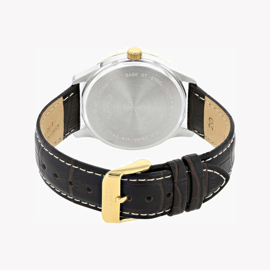 CITIZEN BI1054-12E - ASSERTIVE ELEGANCE: MEN'S GOLD & BLACK TIMEPIECE-i-Watch-2