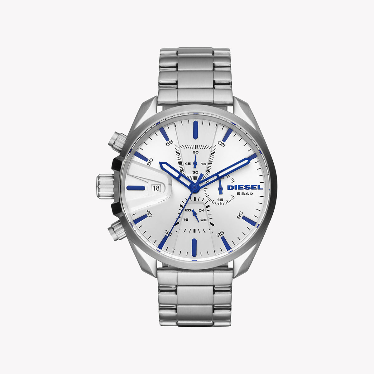 DIESEL DZ4473 BOLD SOPHISTICATION - STRIKING SILVER STAINLESS STEEL MEN'S WATCH