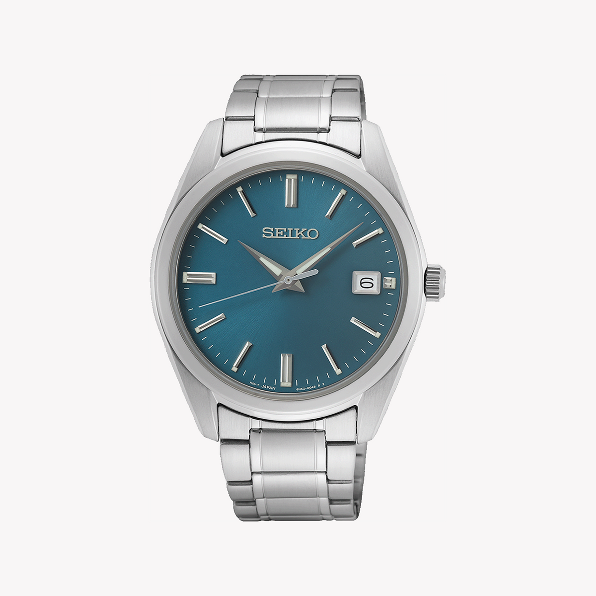 Seiko SUR525P1 Men's Watch, Blue Dial, Stainless Steel Band-i-Watch