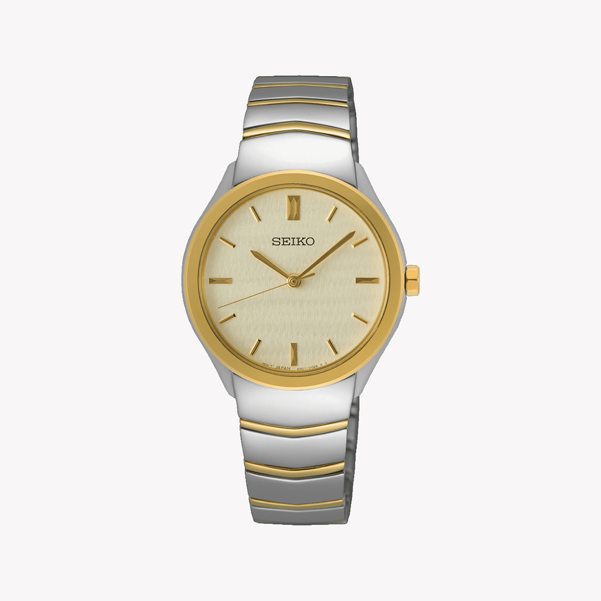 SEIKO SUR550P1 Women's Gold Stainless Steel Watch-i-Watch