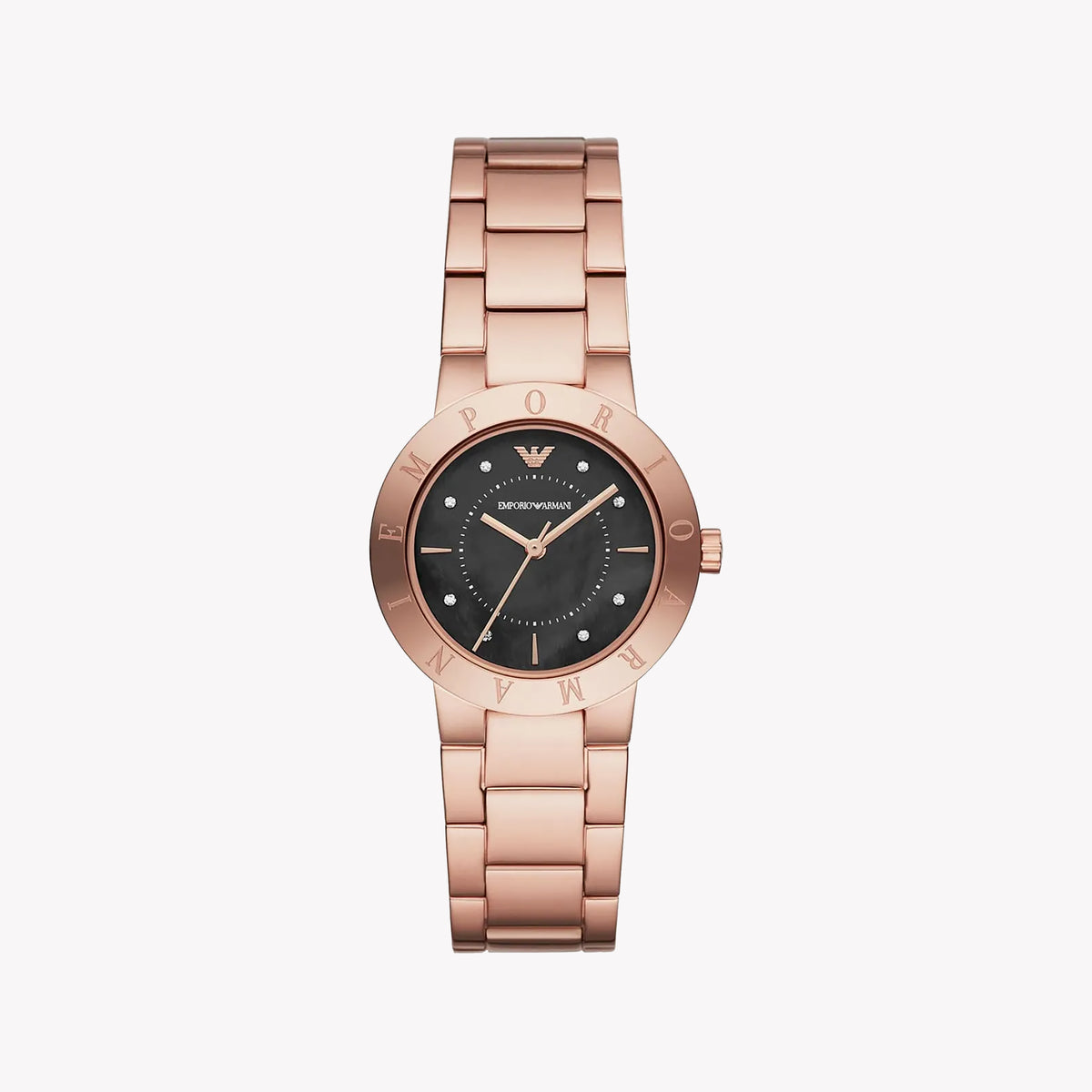 EMPORIO ARMANI AR11251 - BOLD ROSE GOLD TIMEPIECE FOR MODERN MEN