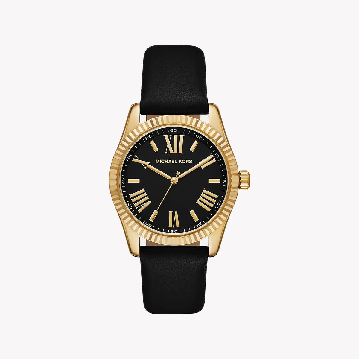 MICHAEL KORS MK4748 BOLD SOPHISTICATION - ELEGANT GOLD & BLACK WOMEN'S WATCH