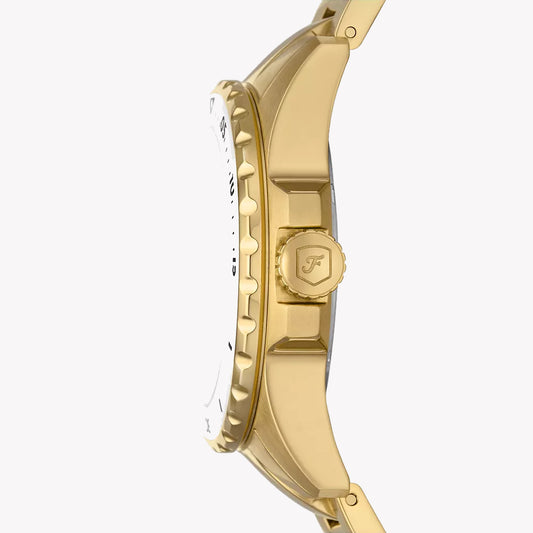 FOSSIL Women's Watch with Gold Stainless Steel Case and Gold Stainless Steel Band-i-Watch-2