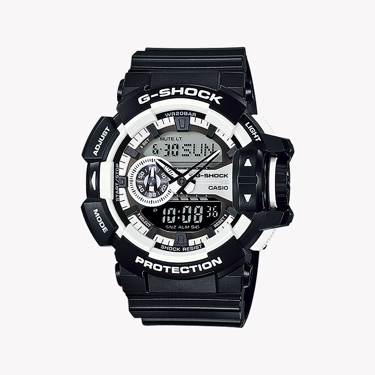 CASIO G-SHOCK GA400-1A ADVENTURE READY - BOLD BLACK MEN'S WATCH FOR THE MODERN EXPLORER
