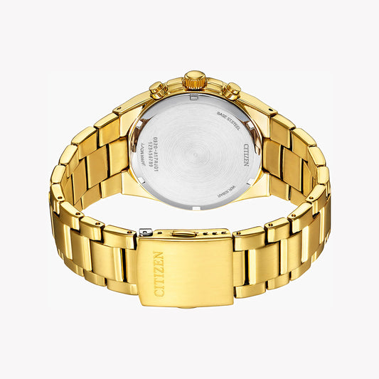 CITIZEN AN8173-51E - BOLD SOPHISTICATION IN GOLD: Men's Multifunction Chronograph Watch-i-Watch-2