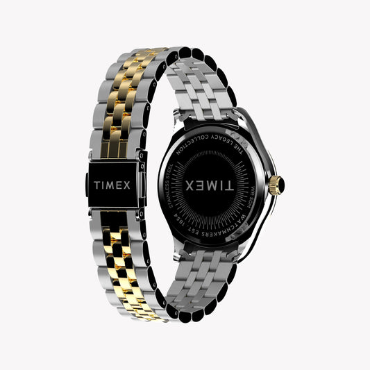 TIMEX WOMEN'S LEGACY TWO-TONE STAINLESS STEEL WATCH - ELEGANT TIMEPIECE WITH DATE AND WATER RESISTANCE-i-Watch-2