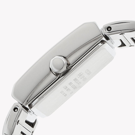 CASIO LTP-1317D-6CDF ELEGANT ADVENTURER - STYLISH WOMEN'S ANALOG WATCH with silver stainless steel band and chic square dial-i-Watch-2