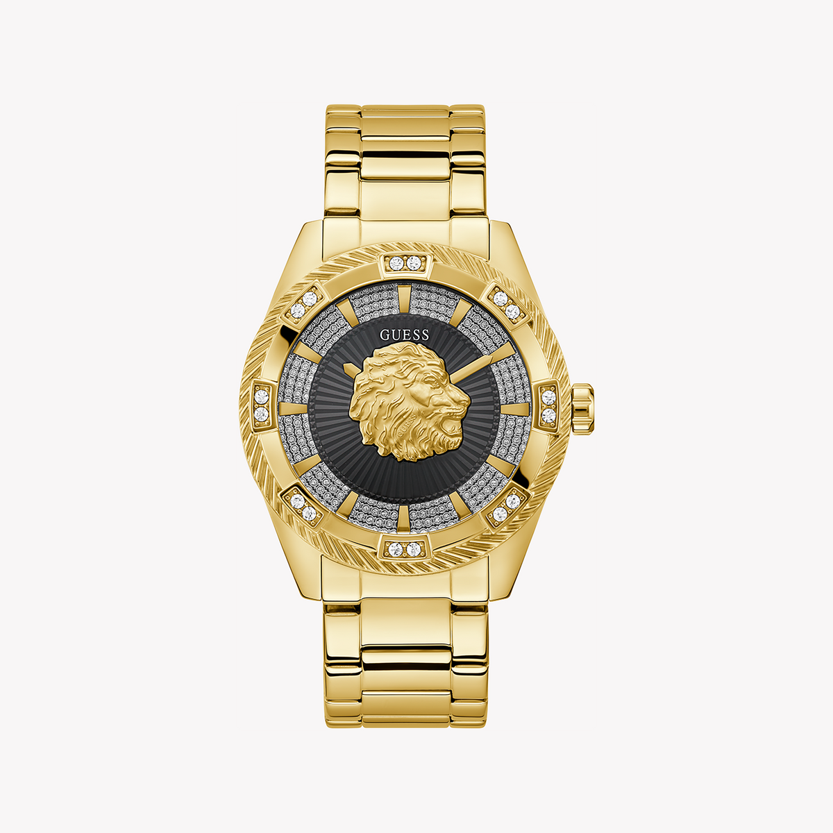 GUESS GW0783G1 BOLD SOPHISTICATION - MEN'S GOLD & BLACK STAINLESS STEEL TIMEPIECE