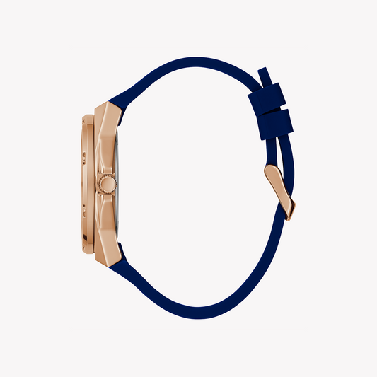 GUESS GW0620L3 ROSE GOLD RADIANCE - STUNNING BLUE LEATHER TIMEPIECE FOR THE MODERN WOMAN-i-Watch-2