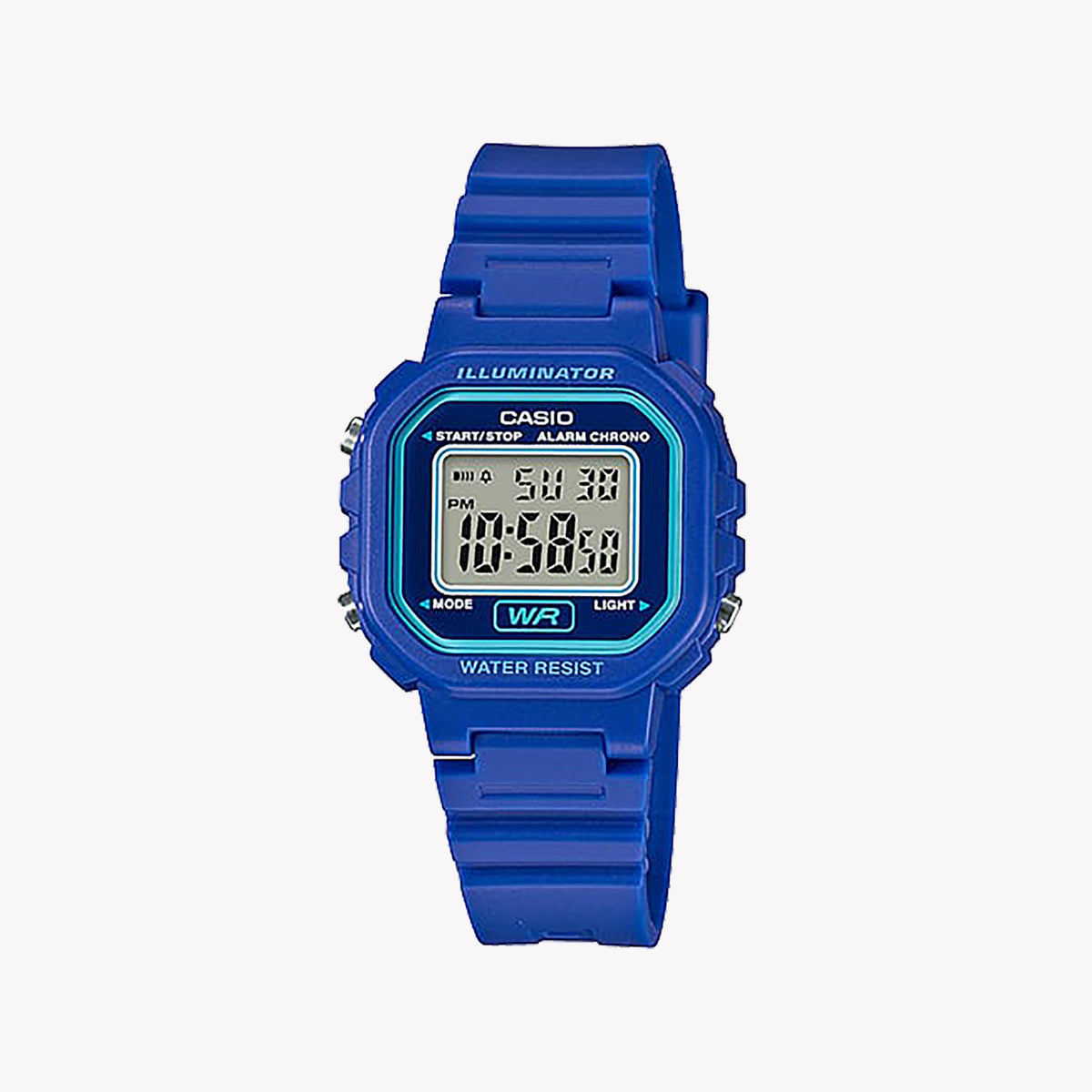 CASIO LA-20WH-2AEF DYNAMIC BLUE - VERSATILE DIGITAL WATCH FOR THE ACTIVE WOMAN
