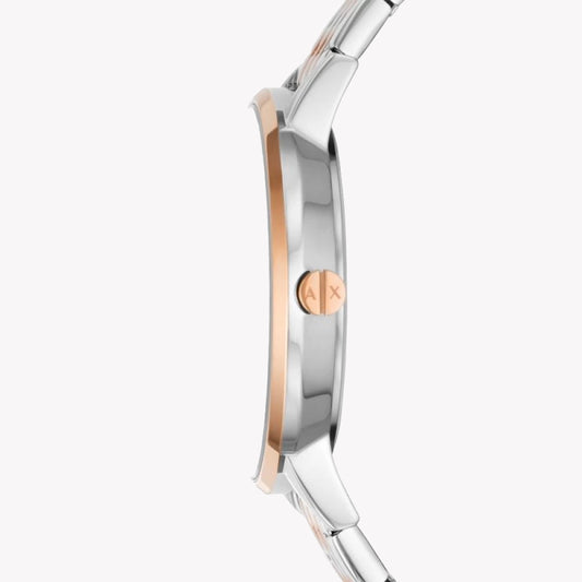 ARMANI EXCHANGE AX5580 - ELEGANTLY MODERN WOMEN'S TIMEPIECE WITH SILVER-ROSE GOLD ACCENTS-i-Watch-2