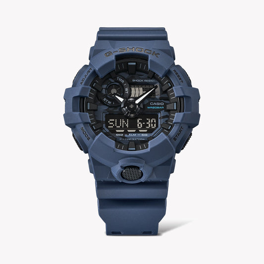 CASIO G-SHOCK GA-700CA-2ADR BLUE CAMO - MEN'S BOLD ADVENTURE TIMEPIECE-i-Watch-2