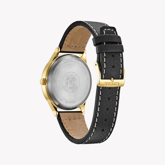CITIZEN BV1118-17A: ELEGANT GOLD-ACCENTED ECO-DRIVE MEN'S WATCH WITH LEATHER BAND-i-Watch-2