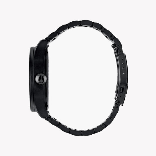 NIXON A356-001 UNSTOPPABLE STYLE - BOLD BLACK STAINLESS STEEL MEN'S WATCH WITH WATER RESISTANCE-i-Watch-2