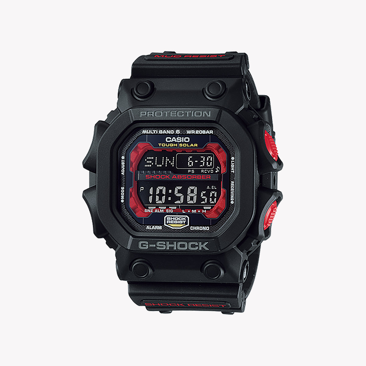 CASIO G-SHOCK GXW-56-1AER - ULTIMATE RESILIENCE MEN'S WATCH WITH SOLAR POWER & 20 ATM WATER RESISTANCE