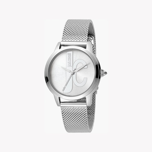 JUST CAVALLI Women's Watch with Silver Stainless Steel Case and Silver Stainless Steel Band-i-Watch-2