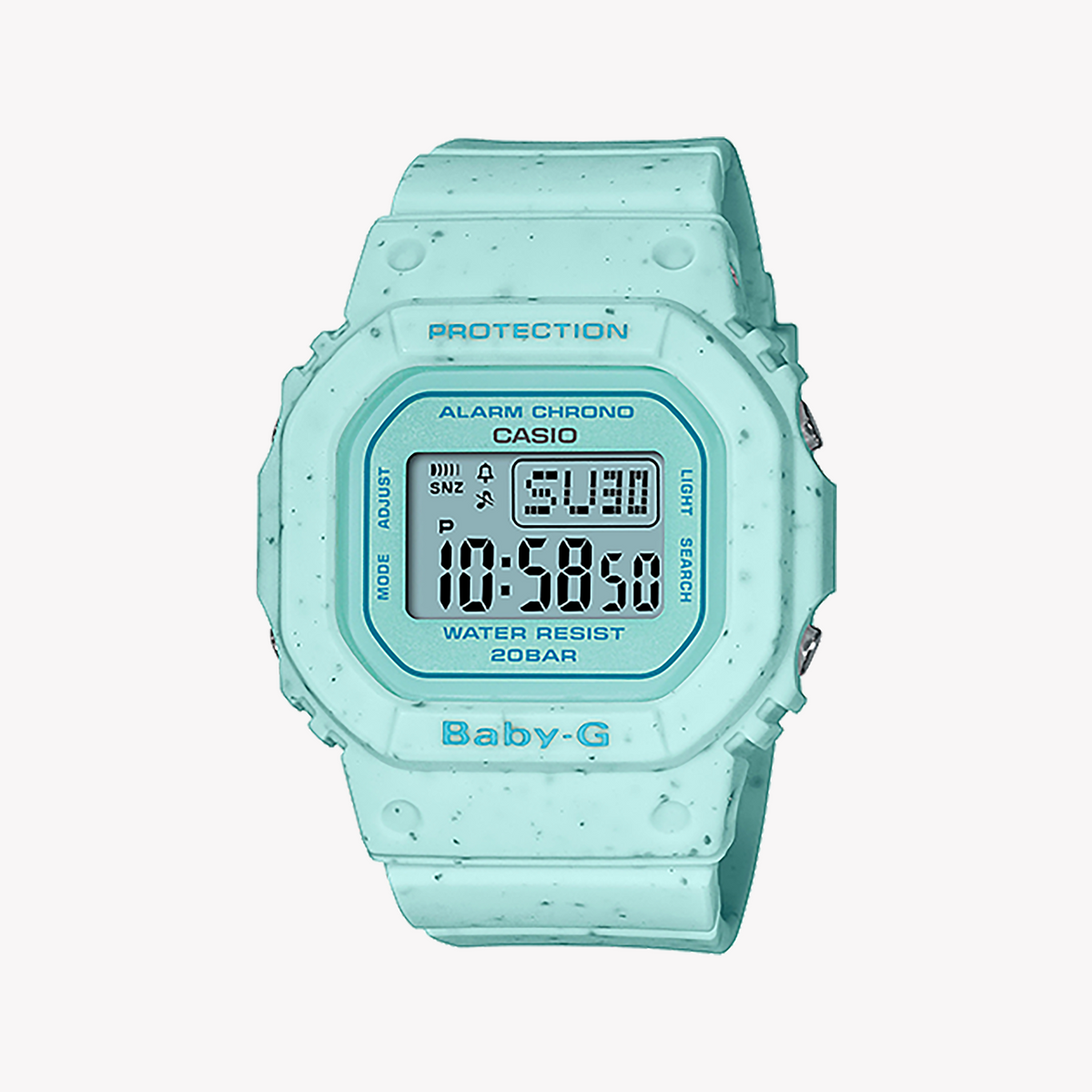 CASIO BABY-G BGD-560CR-2DR - VIBRANT BLUE SPIRIT UNISEX WATCH with sporty design and 200m water resistance