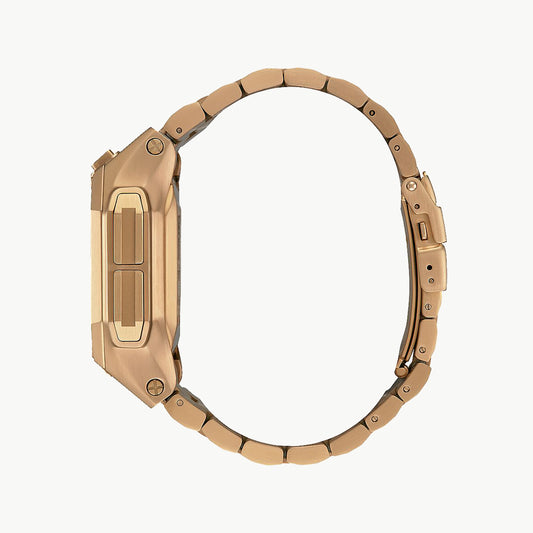 NIXON A1268-502 GOLD BOLD - LUXURY MEN'S WATCH WITH BLACK DIAL & WATER RESISTANCE-i-Watch-2