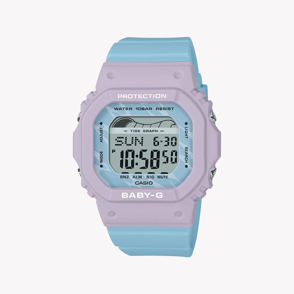 CASIO BABY-G BLX-565-2DR WAVES FUSION - SPORTY STYLE MEETS OCEAN ADVENTURE