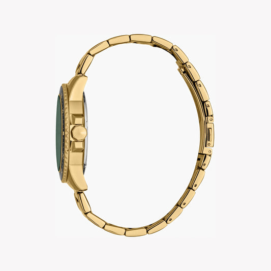 JUST CAVALLI GOLD STAINLESS STEEL MEN'S WATCH - ELEGANT GREEN DIAL, TIMELESS SOPHISTICATION-i-Watch-2