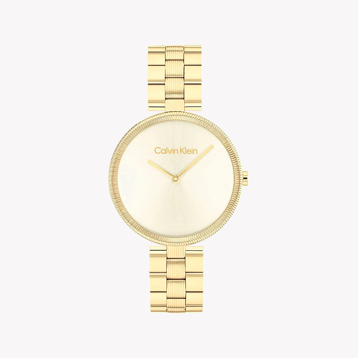 CK CALVIN KLEIN NEW COLLECTION - RADIANT GOLD SOPHISTICATION WOMEN'S WATCH