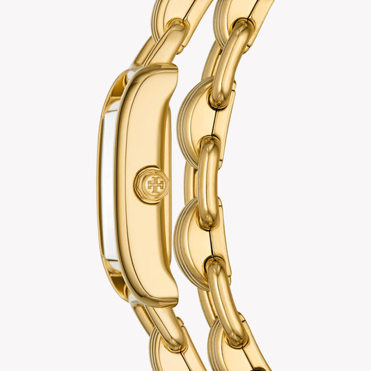 Tory Burch Women's Watch with Gold Stainless Steel Case and Gold Stainless Steel Band-i-Watch-2