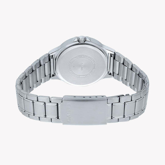 CASIO LTP-V300D-7A2UDF - SPORTY ELEGANCE UNISEX WATCH WITH STAINLESS STEEL BAND AND WHITE DIAL-i-Watch-2