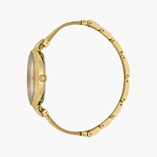 JUST CAVALLI Women's Watch with Gold Stainless Steel Case and Gold Stainless Steel Band-i-Watch-2