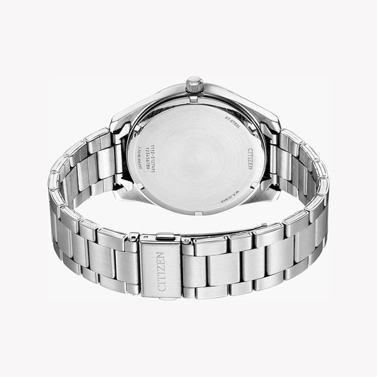 CITIZEN BI1031-51L - MODERN MENSWEAR - SOPHISTICATED SILVER & BLUE DIAL TIMEPIECE-i-Watch-2