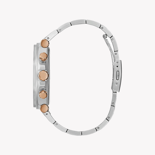 GUESS GW0539G1 BOLD PERFORMANCE - STYLISH SILVER MEN'S QUARTZ WATCH WITH BLACK DIAL-i-Watch-2