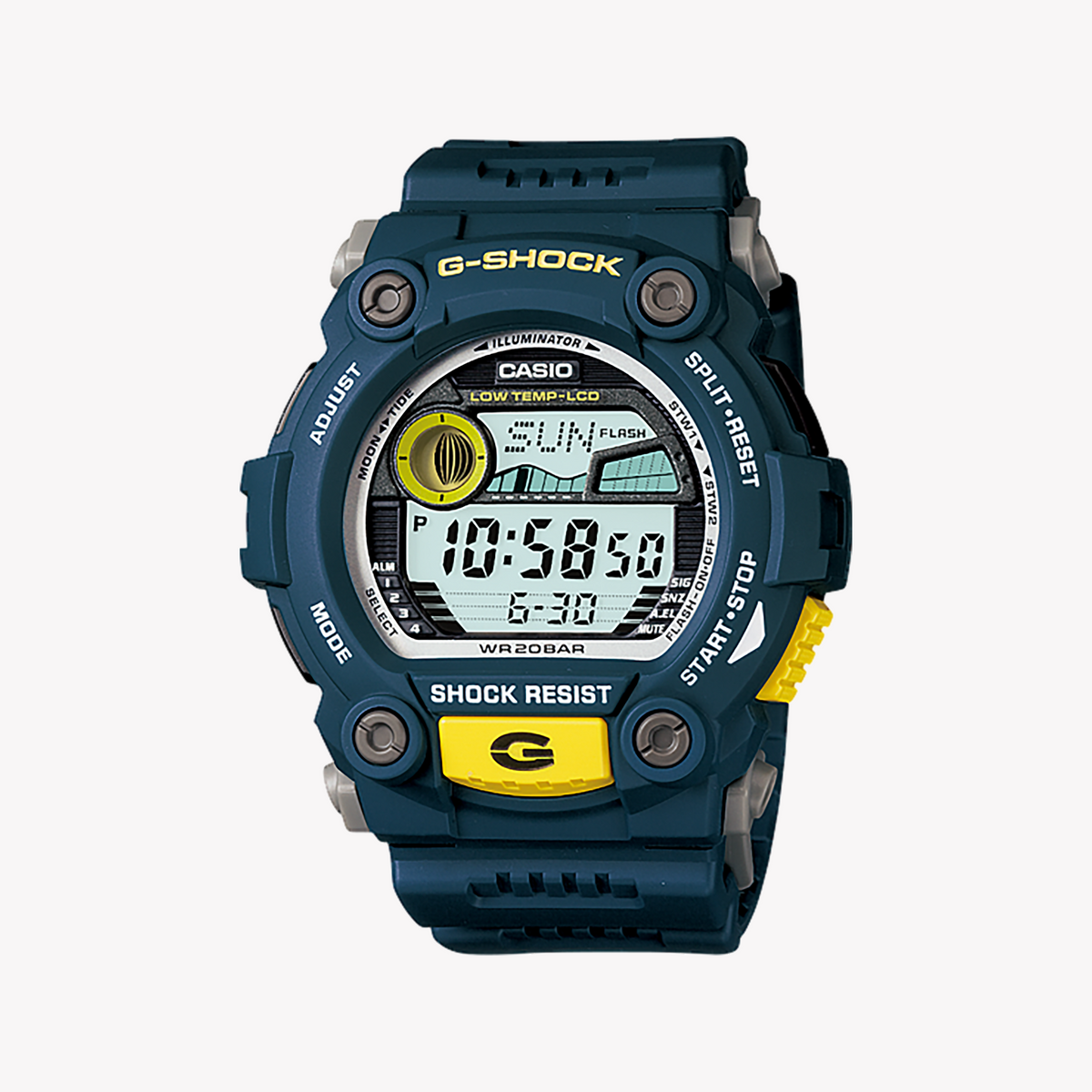 CASIO G-SHOCK G-7900-2D - BOLD BLUE ADVENTURER MEN'S WATCH with Digital Dial & 200m Water Resistance