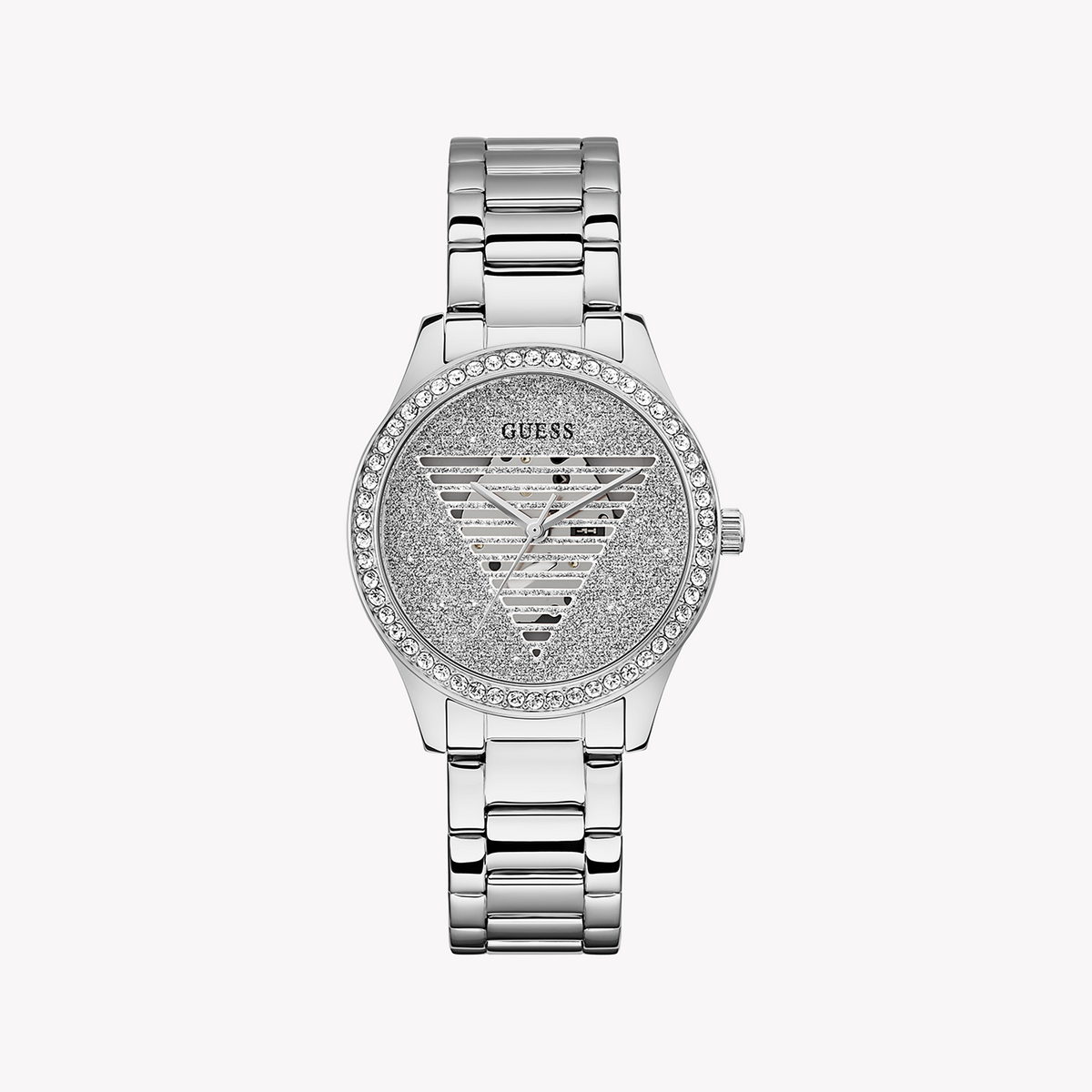 GUESS GW0605L1 - ELEGANT TIMEPIECE - MODERN SILVER STAINLESS STEEL WOMEN'S WATCH