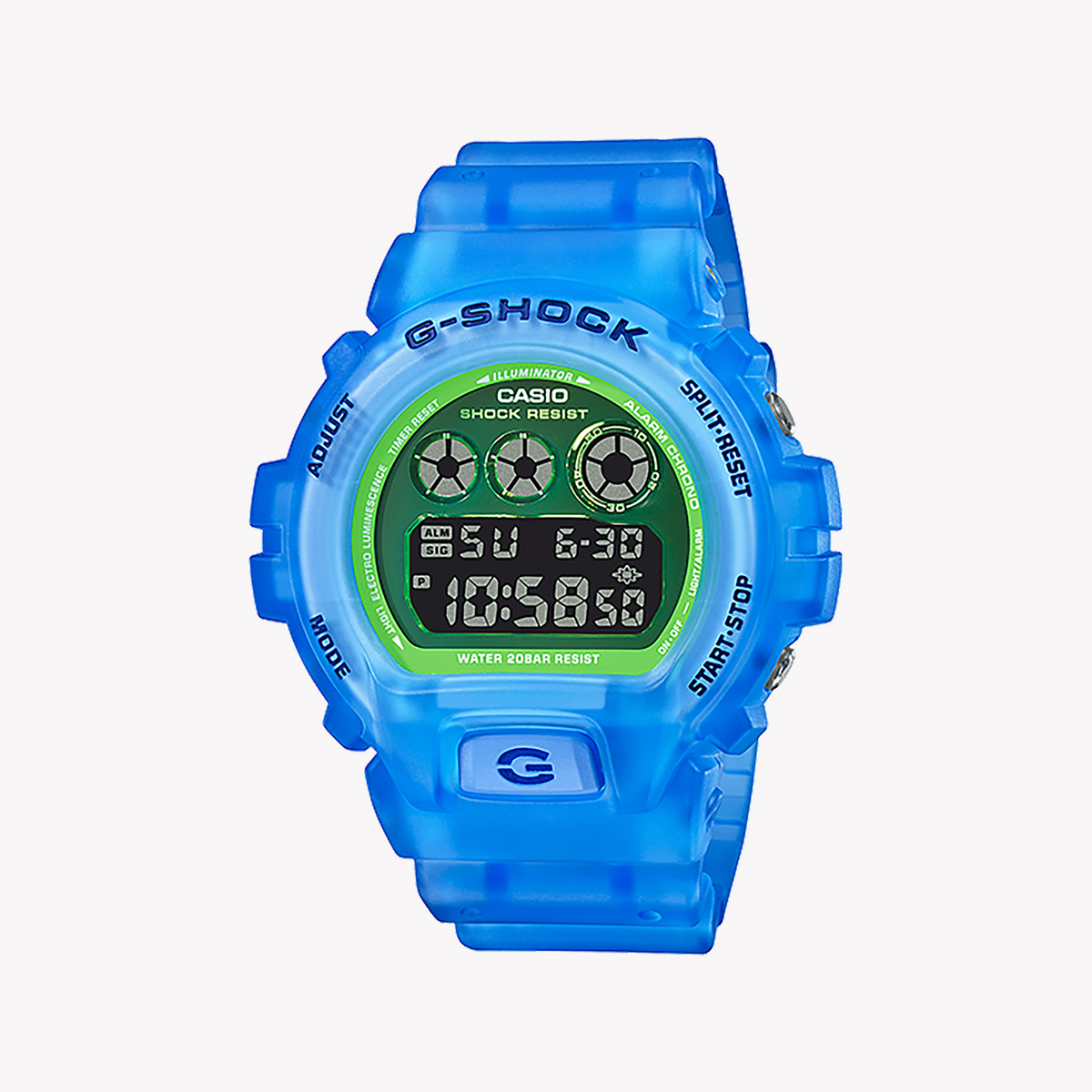 CASIO G-SHOCK DW-6900LS-2DR ADVENTURE READY - BOLD BLUE DIGITAL MEN'S WATCH