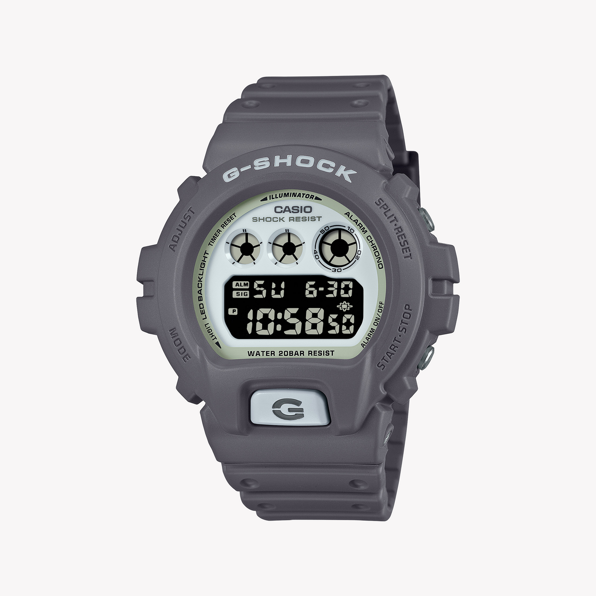 CASIO G-SHOCK DW-6900HD-8DR ADVENTURE READY - RUGGED GRAY MEN'S TIMEPIECE
