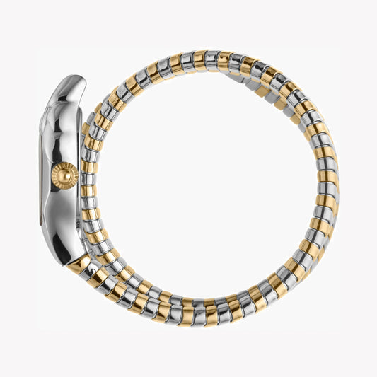 JUST CAVALLI Women's Watch with Silver Stainless Steel Case and Silver & Gold Stainless Steel Band-i-Watch-2