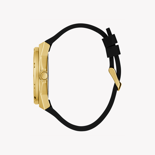 GUESS GW0620L2 VIBRANT CREATIONS - BOLD & COLORFUL WOMEN'S WATCH with Gold Case & Black Band-i-Watch-2