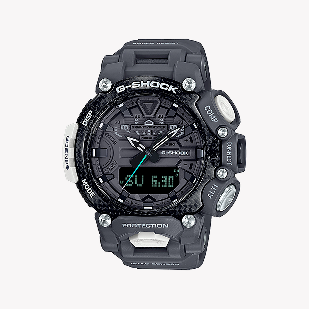 CASIO G-SHOCK GR-B200RAF-8ADR ADVENTURE READY - MEN'S SPORTY GRAY RESIN WATCH